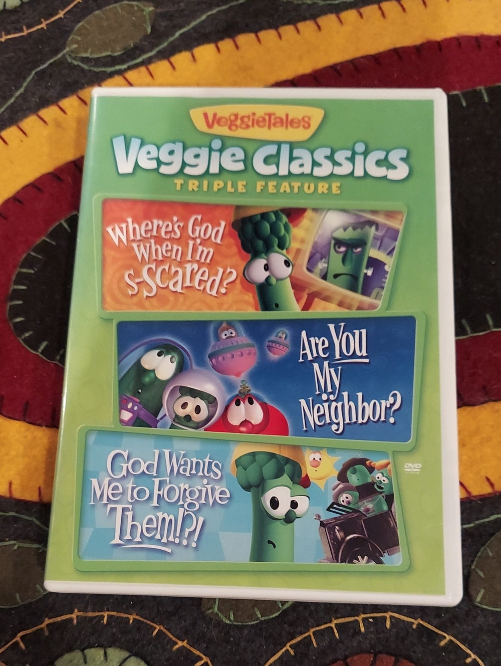 ❤️ VeggieTales Veggie Classics Triple Feature DVD